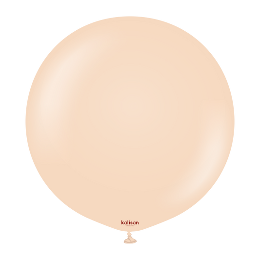 Premium lateksballong Kalisan i beige farge 