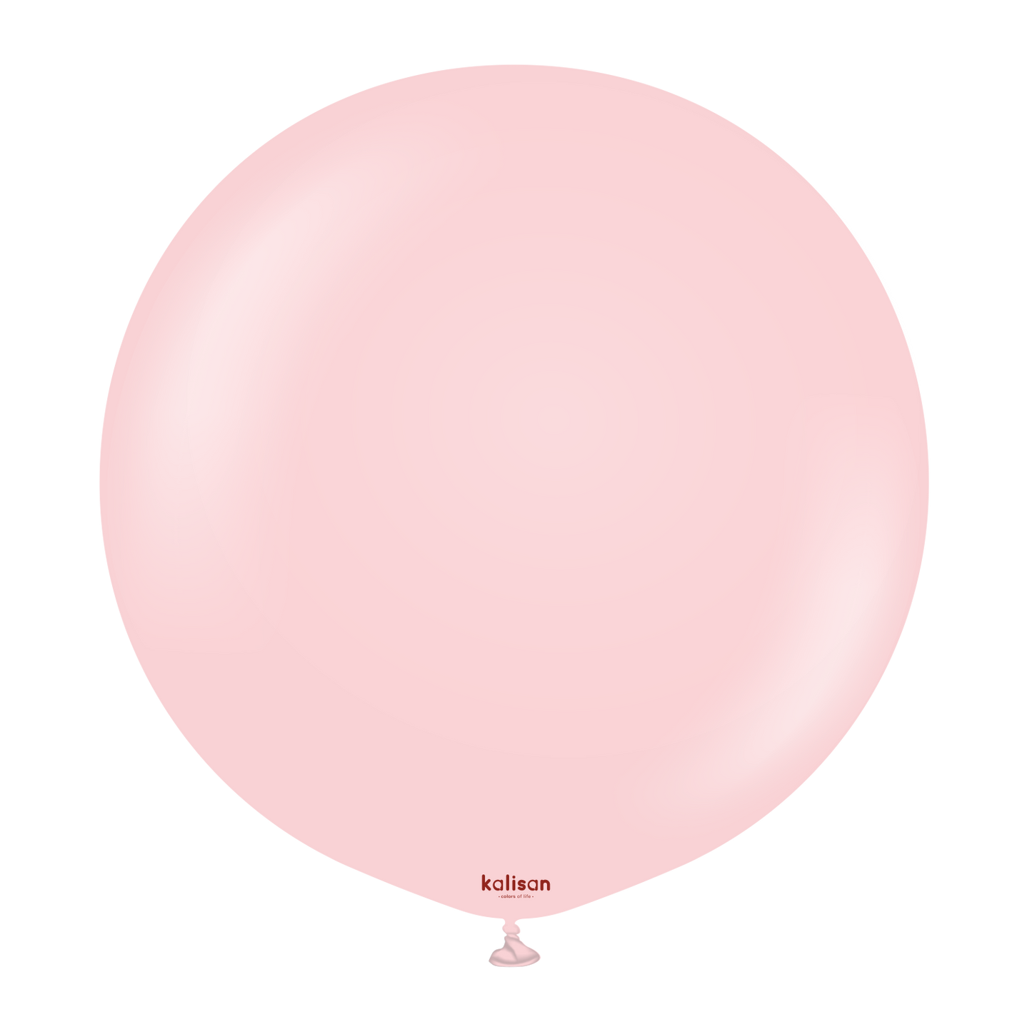 Premium lateksballong Kalisan i macaron rosa farge