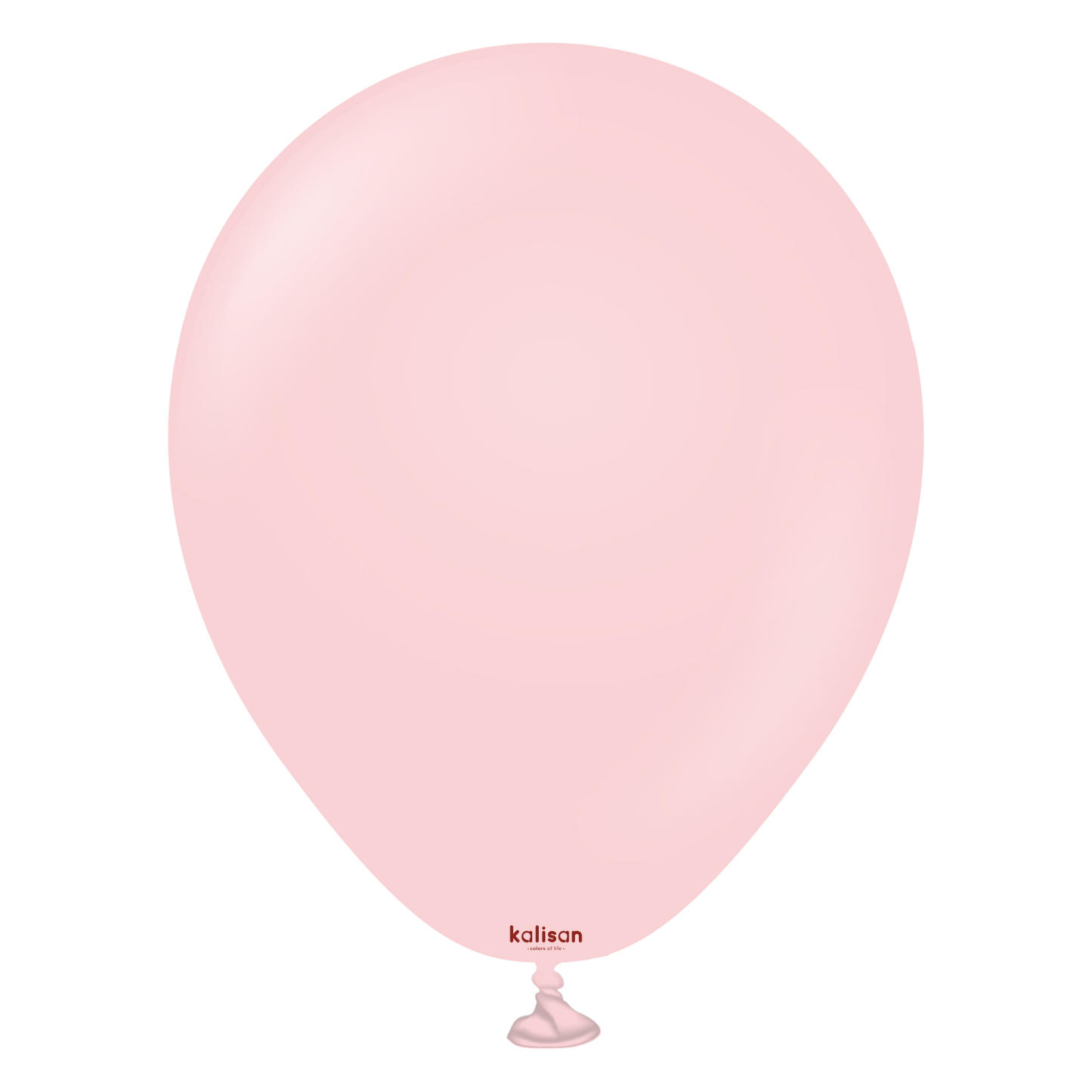 Premium lateksballong i macaron rosa farge