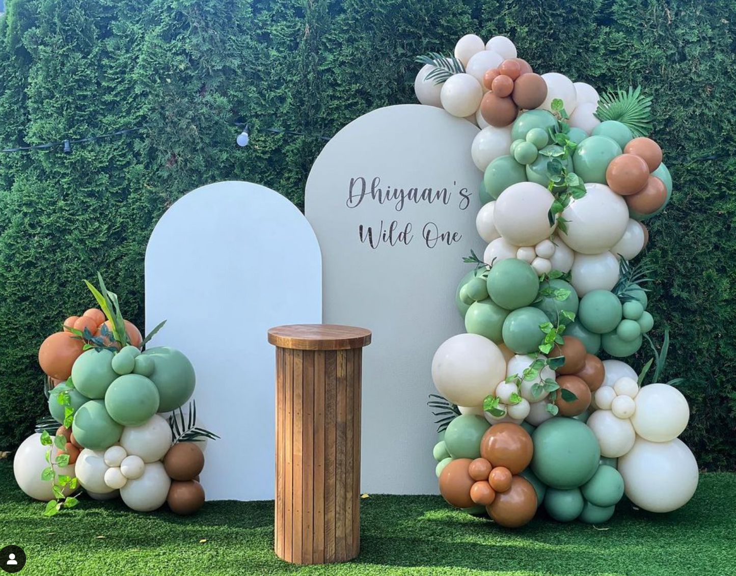 DIY Ballongbue - Boho Safari