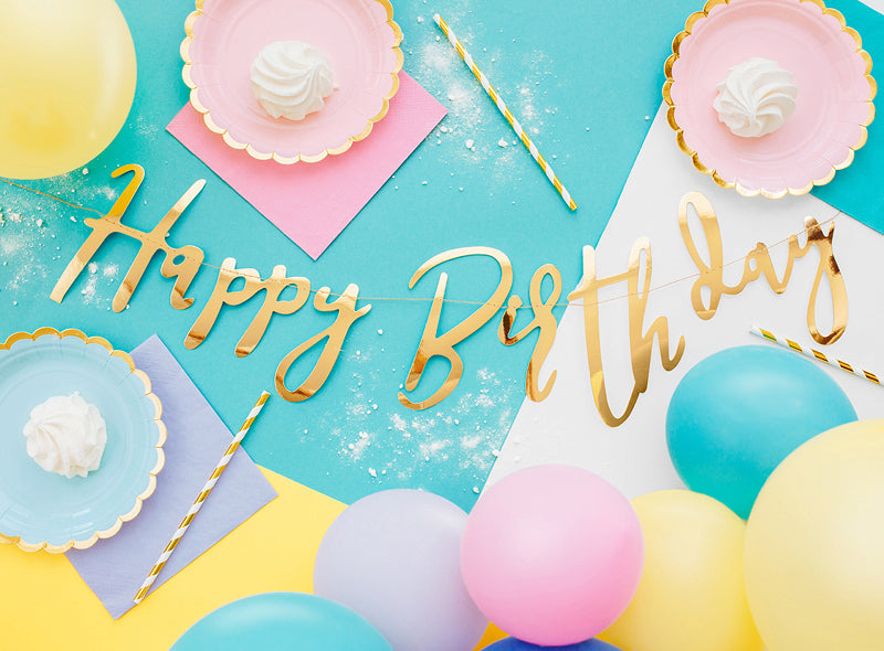 Happy Birthday Banner Gull