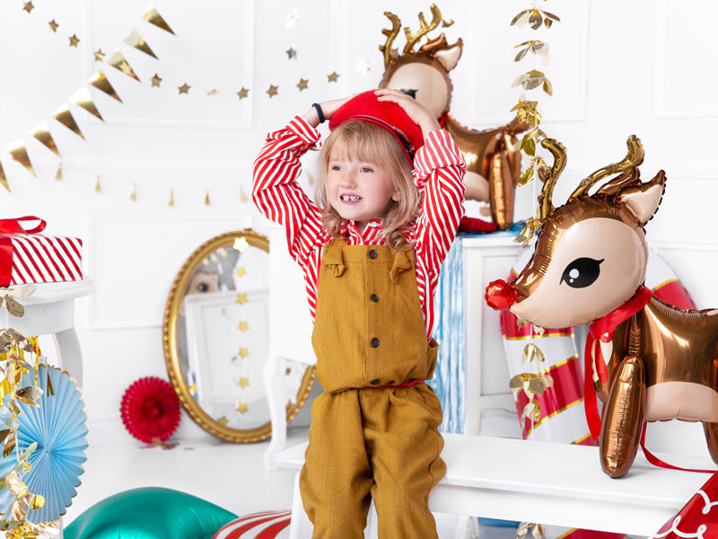 Folieballong - Rudolf