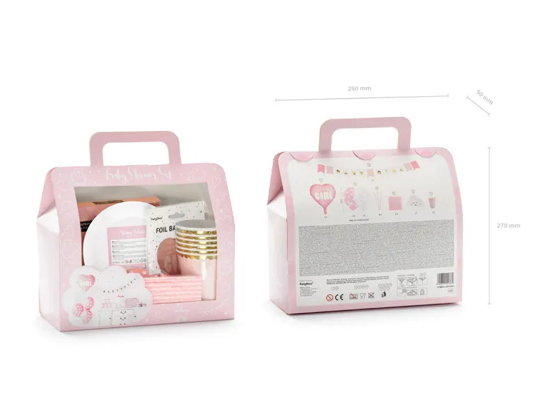 Baby Shower Festpakke Rosa