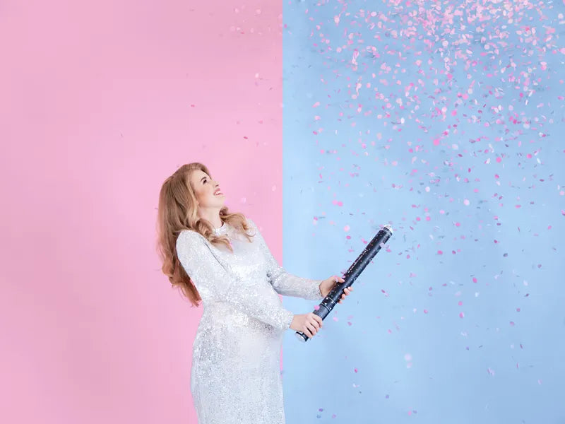 Konfettikanon Gender Reveal