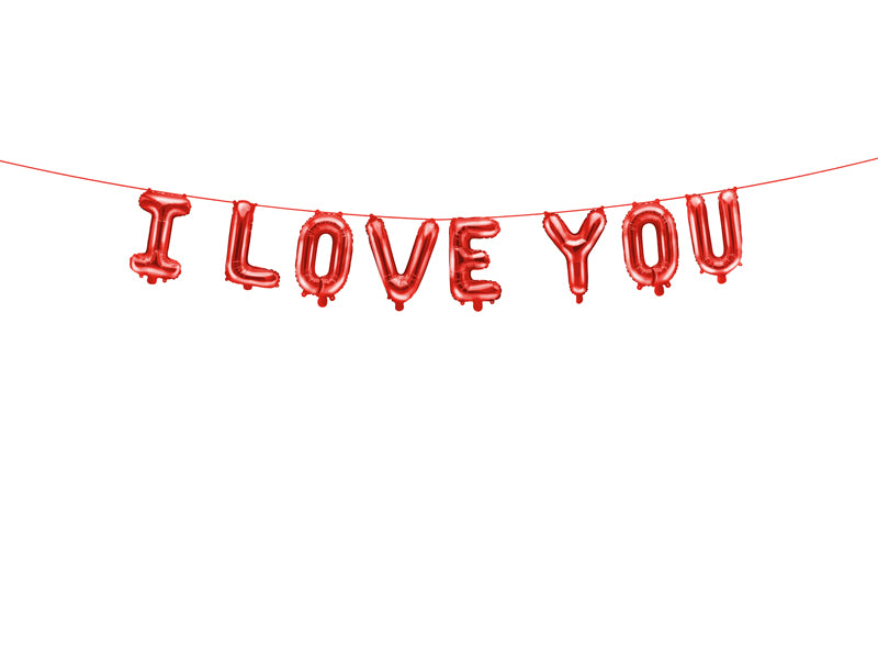 I Love You Folieballong