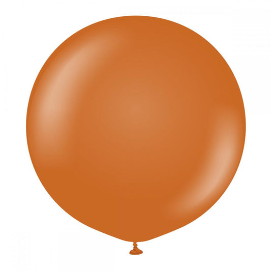 premium ballong i oransje farge fra Ballongriket