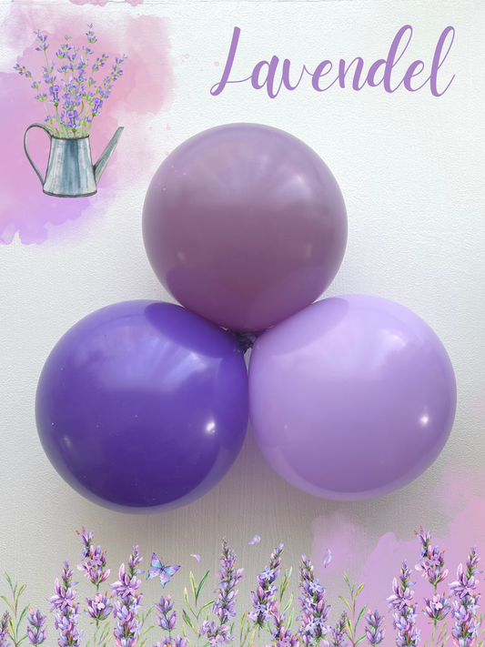 DIY Ballongbue - Lavendel