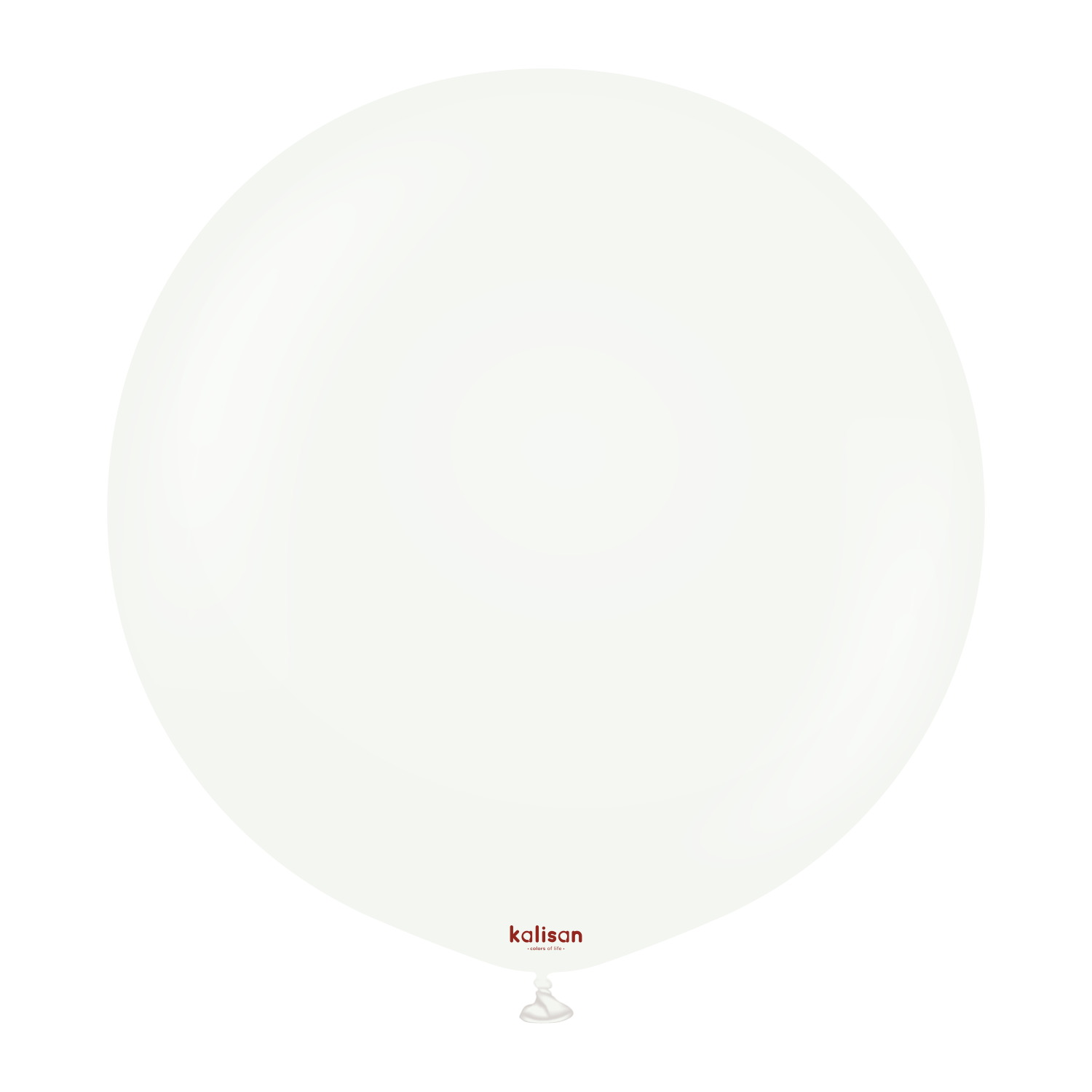 Premium ballong Kalisan i hvit farge 