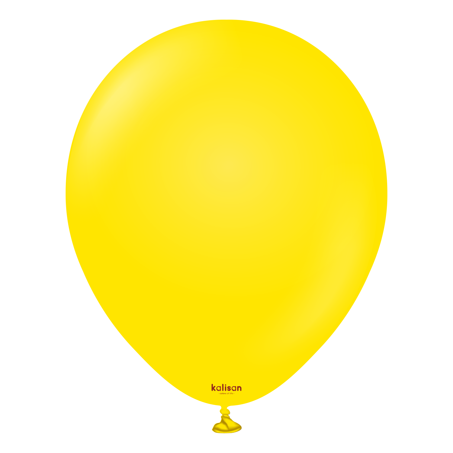 Premium ballong Kalisan i gul farge 