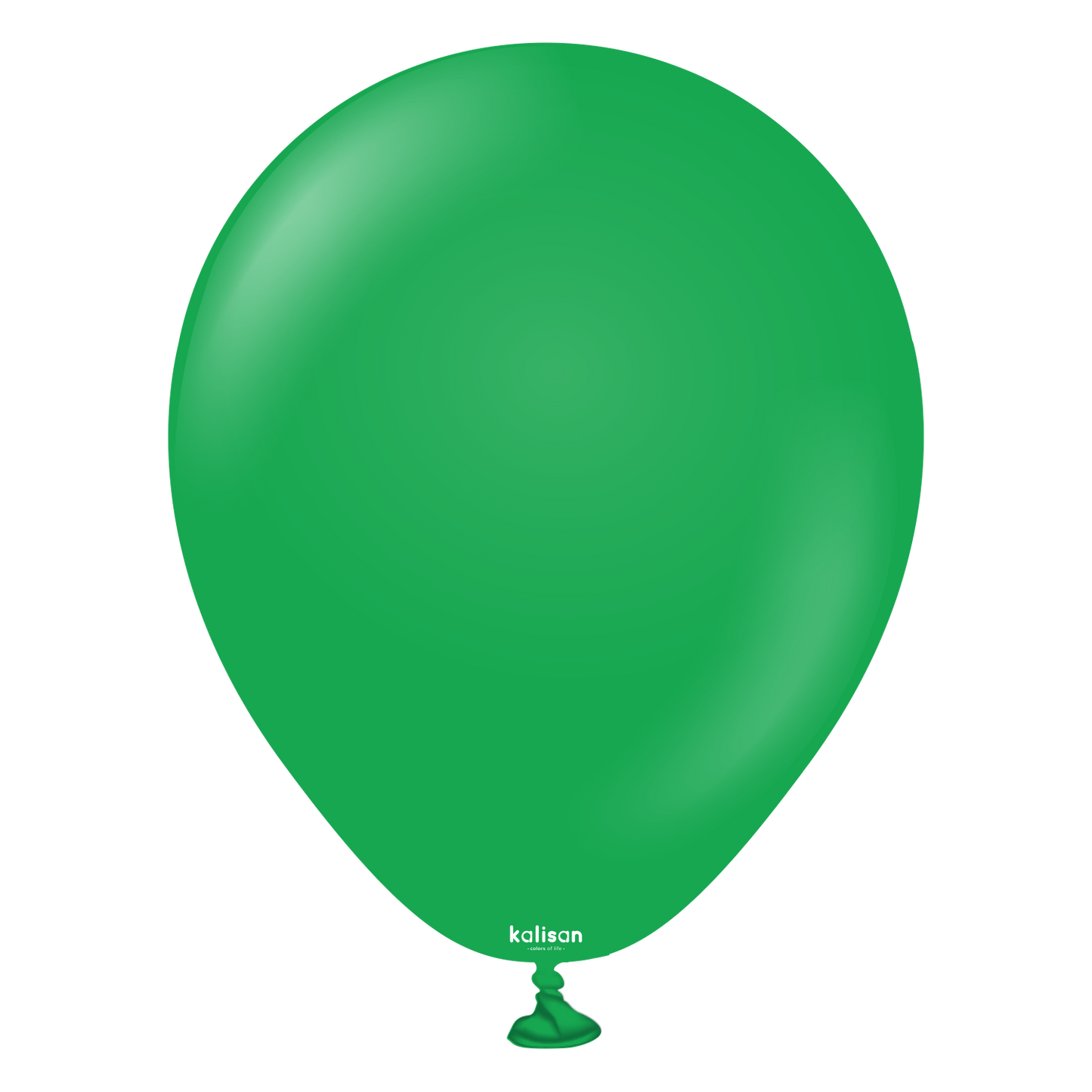 Premium lateksballong Kalisan i grønn farge 
