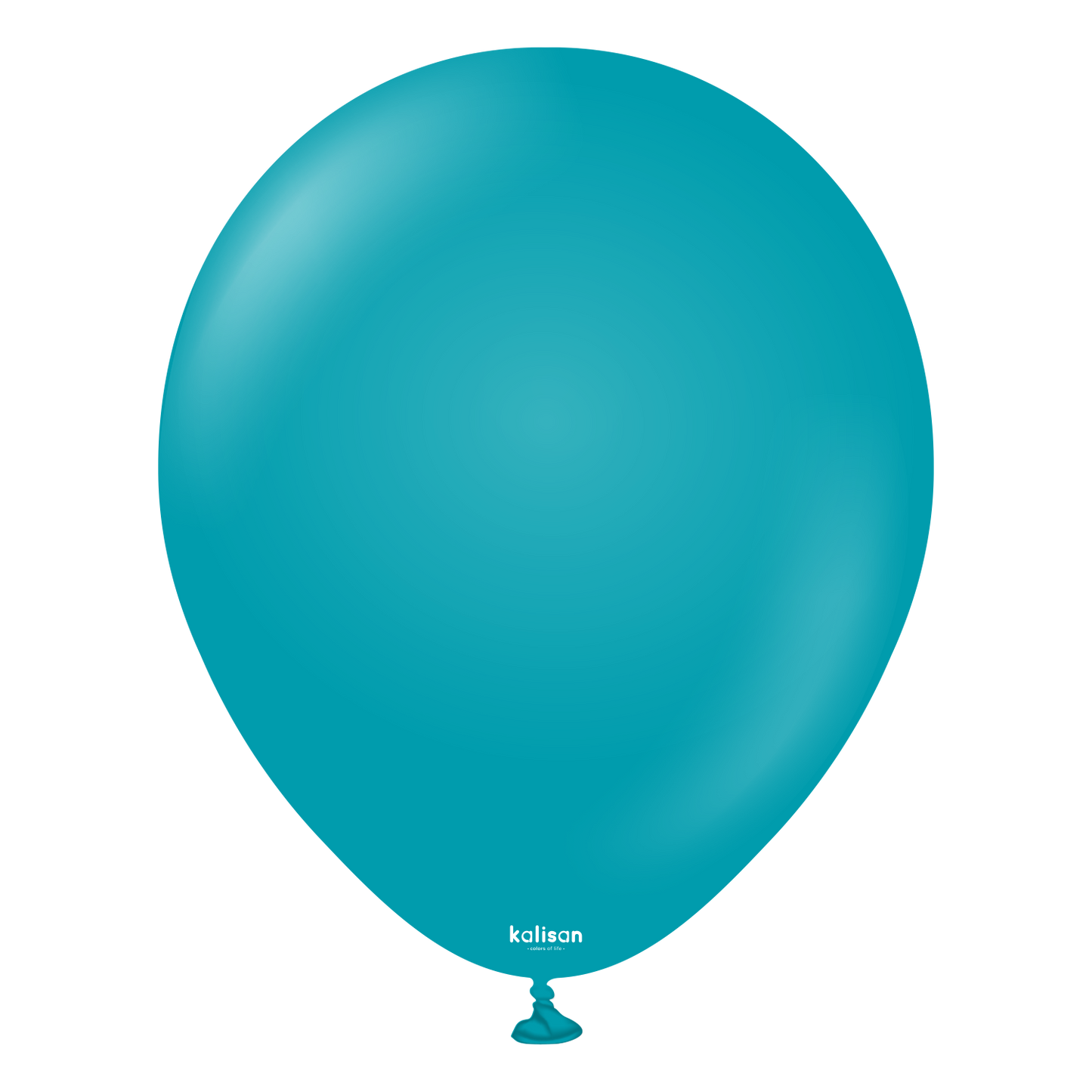 Premium ballong i turkis blå farge fra Ballongriket