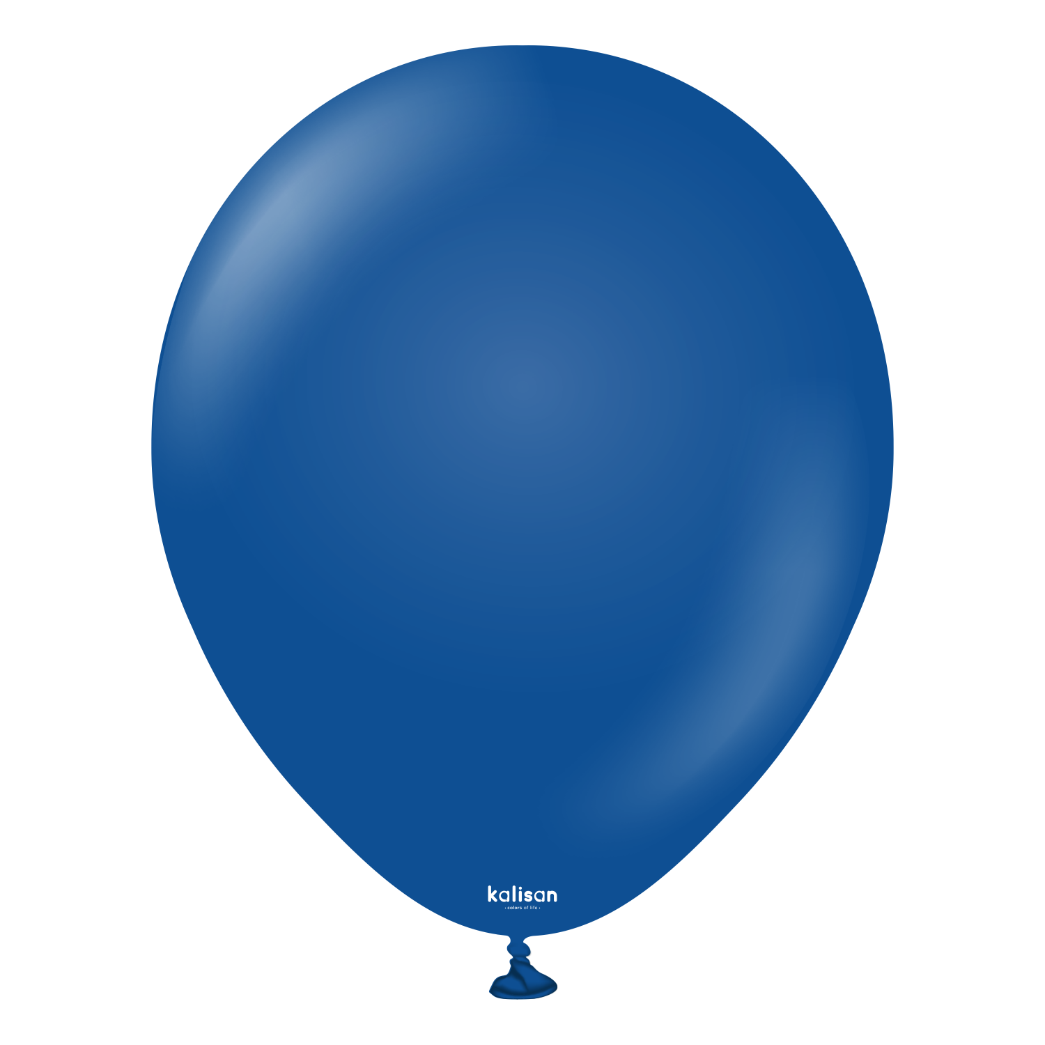 Premium lateksballong Kalisan i mørke blå farge 
