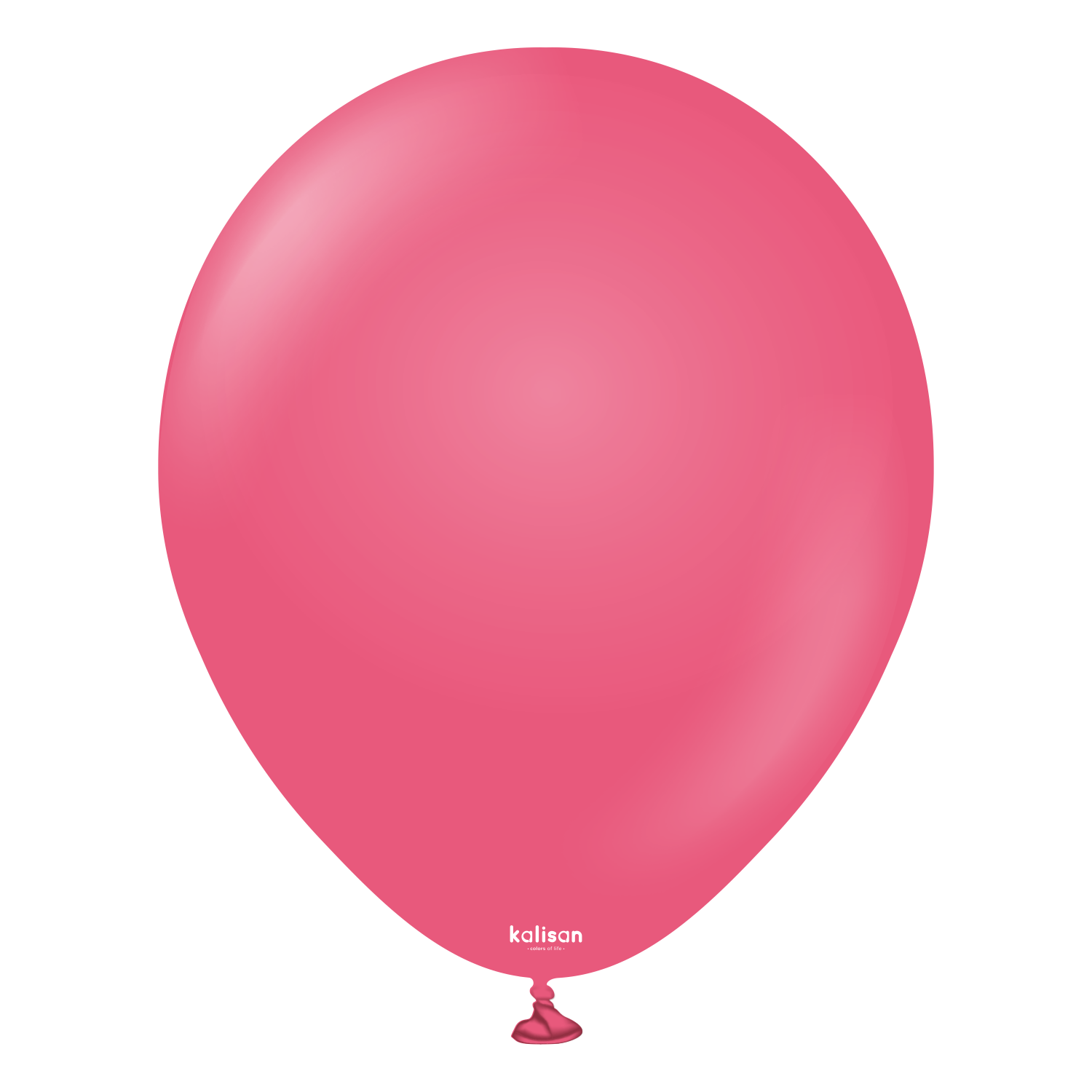 Premium lateksballong Kalisan i fuchsia farge 