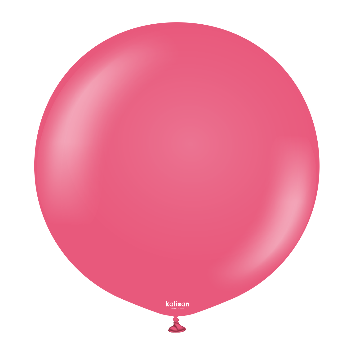 Premium lateksballong Kalisan i fuchsia farge 