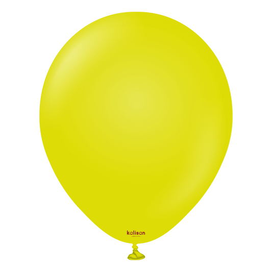 Eksklusive ballonger i lime grønn farger