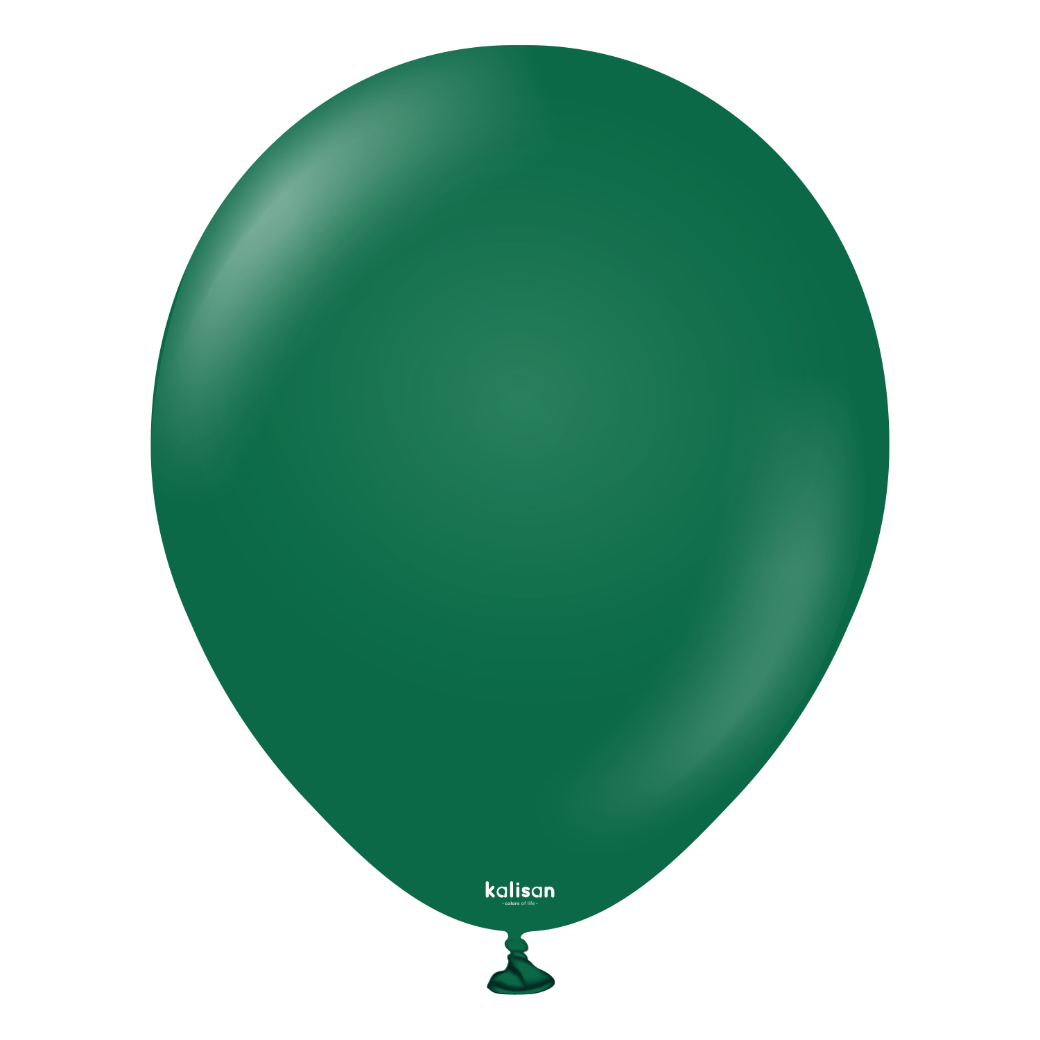 Premium lateksballong Kalisan i mørke grønn farge 