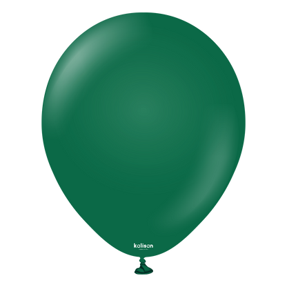 Premium lateksballong Kalisan i mørke grønn farge, Ballongriket, ballonger til bursdag, ballonger til dåp, ballonger til konfirmasjon, pynt til fest, pynt til dåp, sommerfest, firmafest, hagefest, miljøvennlige ballonger, økologiske ballonger, plastfrie ballonger, latexballonger, ballongdekor, kidk off, ballonger ti  ballongbue, ballongsøyler 