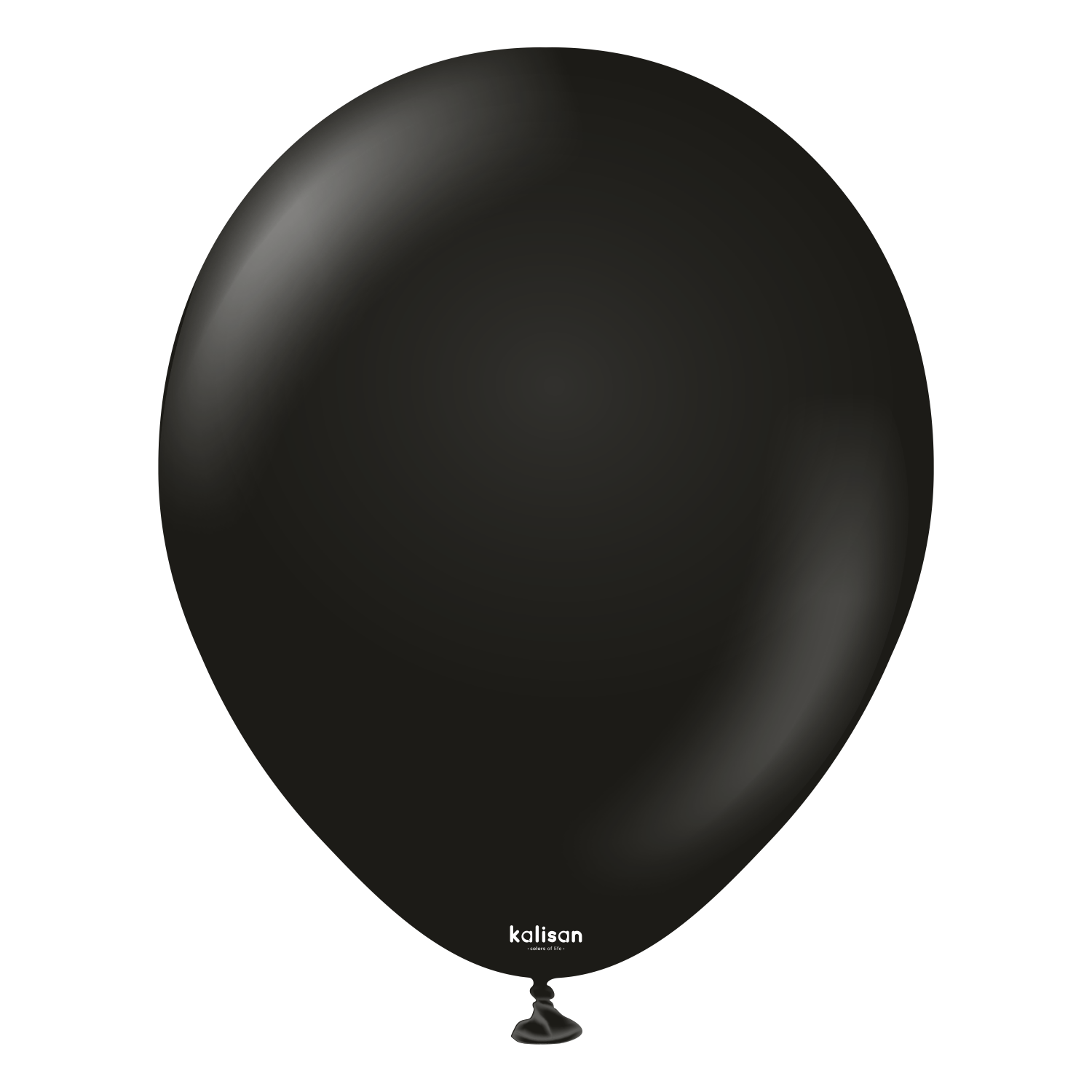 Premium lateksballong Kalisan i svart  farge