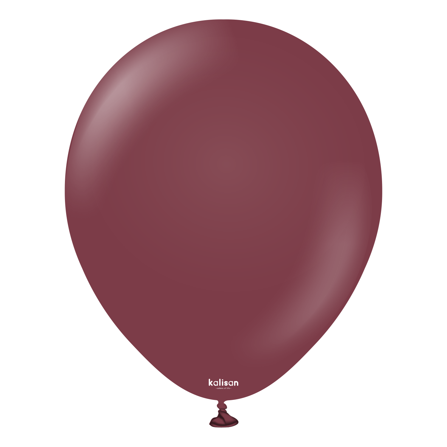 Premium lateksballonger Kalisan i burgunder farge 
