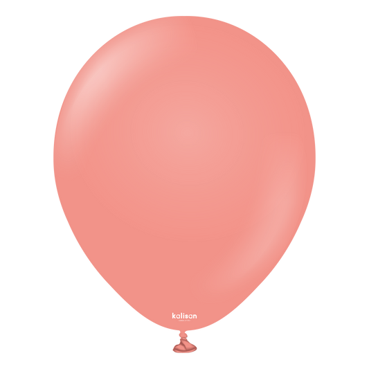 Premium lateksballong Kalisan i korall farge 