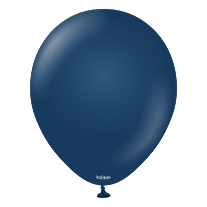 Premium lateksballong Kalisan i mørke blå farge, ballonger til festd, ballonger til helium, ballonger til bursdag, firmafest, event, sommerfest, ballonger til julebord, kick off, festival