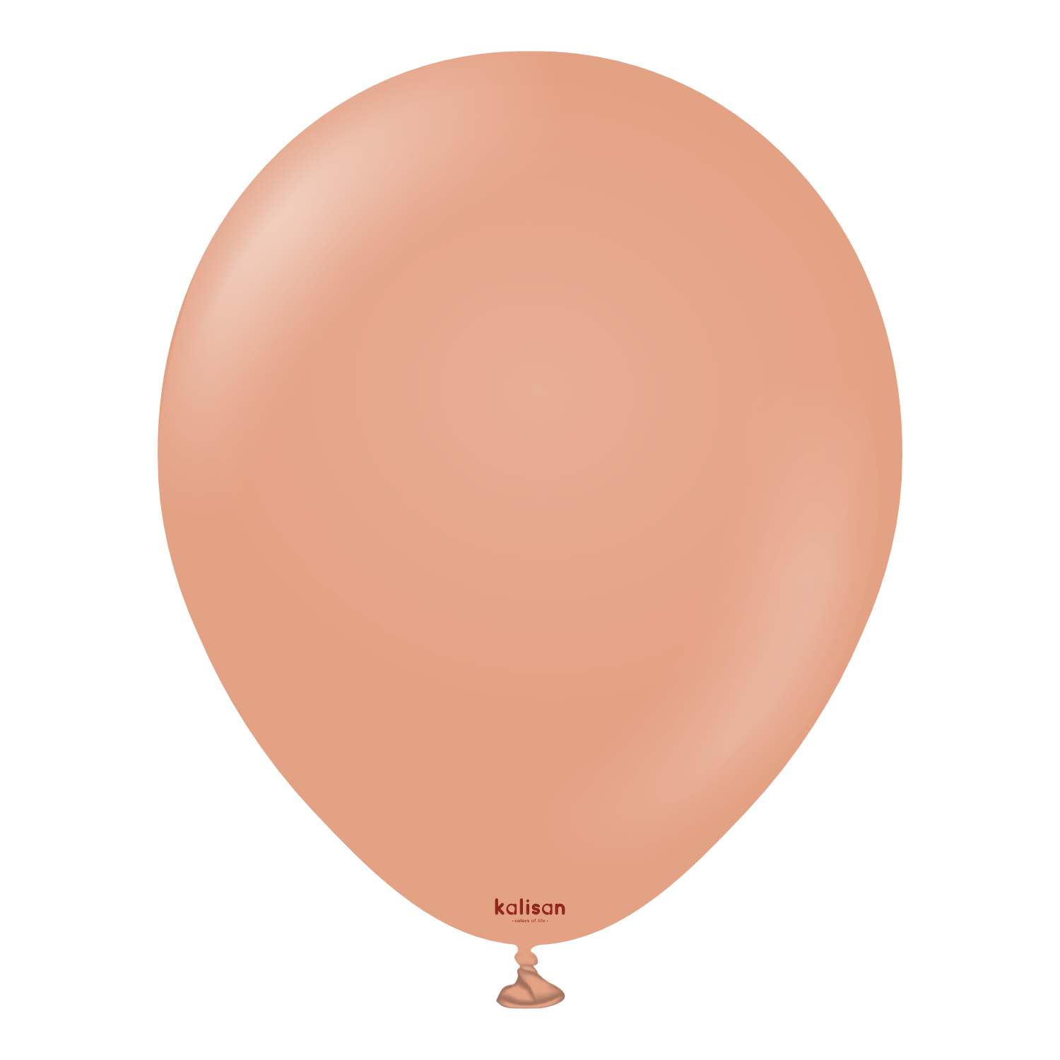 Premium Lateksballong Kalisan i leirrosa farge 