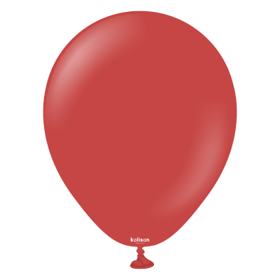 Premium lateksballong Kalisan i dyp røde farge, Balongriket, ballonger til bursdag, ballonger til fest, pynt til fest, miljøvennlige ballonger, plastfrie ballonger, pynt til dåp, sommerfest, kick off, firmafest, DIY, ballongbue, ballongsøyler, ballonger til bryllup