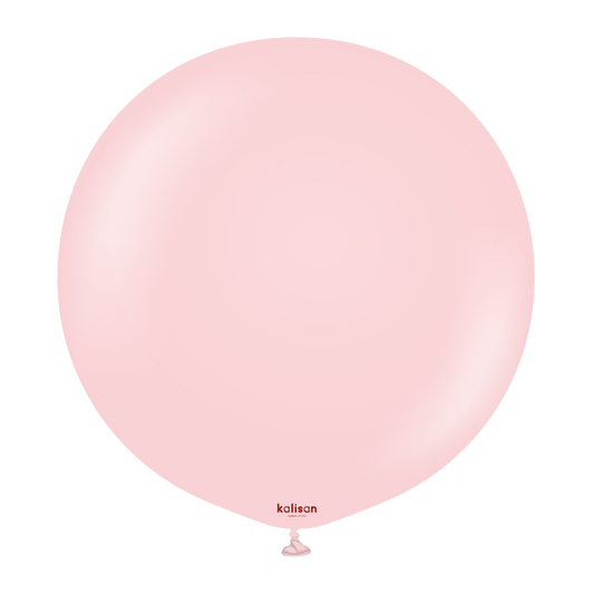 Premium lateksballong Kalisan i macaron rosa farge 