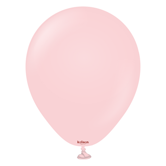 Premium lateksballong i macaron rosa farge 