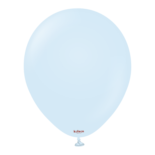 Lateksballong Kalisan i babyblå farge