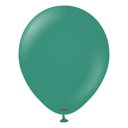 Premium ballong i mørke grønn farge fra Kalisan, professional ballonger, salg, Ballongriket