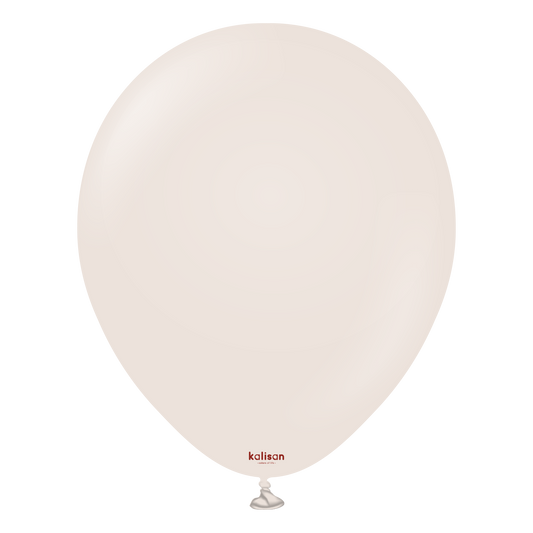 Premium Lateksballonger - Retro White Sand 30cm