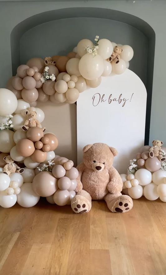 DIY Ballongbue - Teddy Babyshower