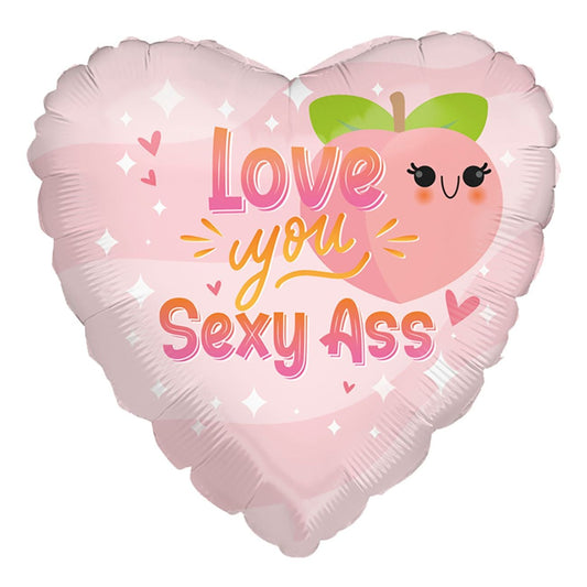 Folieballong -  Love You Sexy Ass (kopi)