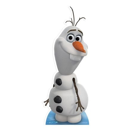 olaf frost pappkartong figur