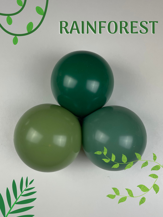 DIY Ballongbue - Rainforest