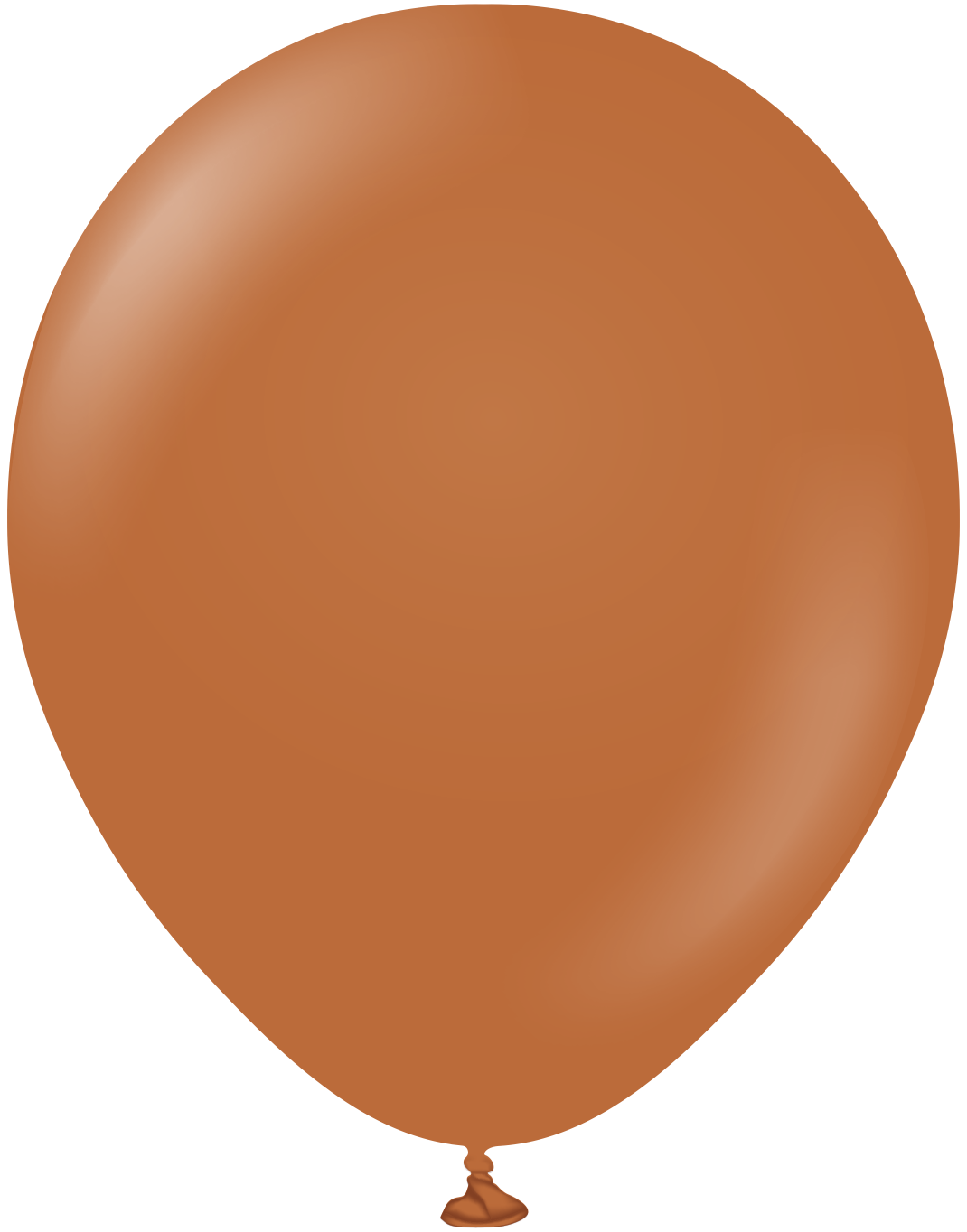 Ballonger - karamell brun (10stk)