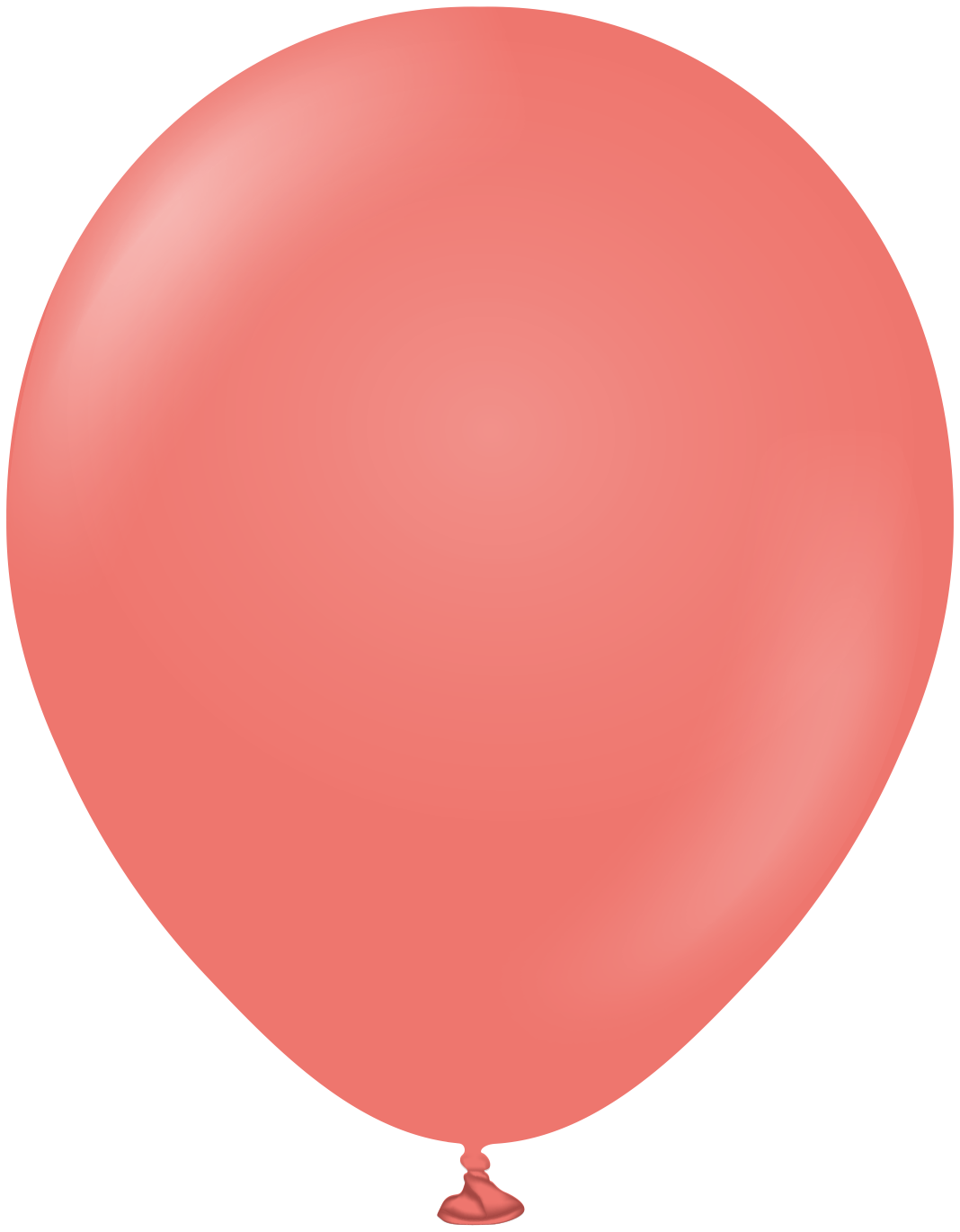 Ballonger - korall (10stk)