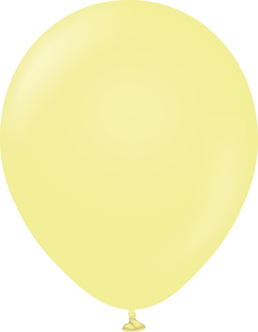 Ballonger - pastel gul (10stk)